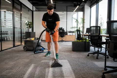 Pranie wykładzin biurowych — Professional Cleaning